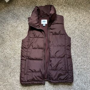 Old Navy Purple Winter Vest